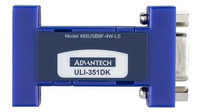 ULI-351DK  USB转RS-485 4线  DB9母头转换器  端口号锁定